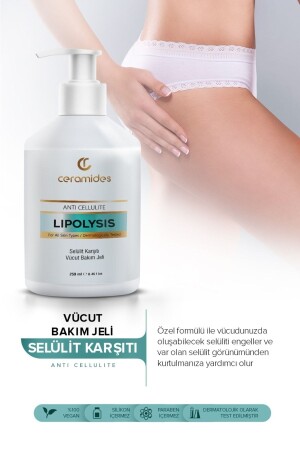 MNZ-Slimming - Firming - مضاد للخلايا والعلامات الممتدة الجسم تشكيل الجيل 250 مل - Ceramides