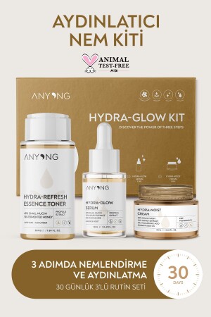 MNZ-Snail Essence ترطيب مكثف - مجموعة رعاية الجلد المضيئة والمهدوئة - Anyong