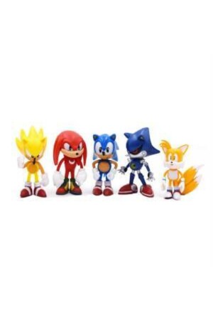 مجموعة ألعاب MNZ-Sonic من 5 ألعاب Sonic رقم 702SNCFS - Numaca