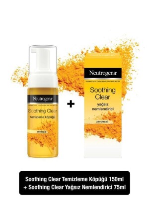 MNZ-Soothing Clear Foam 150 ml + مرطبة 75 ml 3574661635057 - Neutrogena