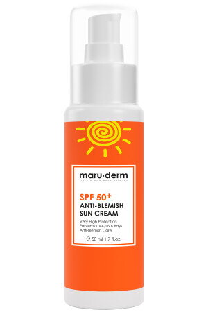 MNZ-SPF+ 50 واقي شمسي مضاد للآثار 50 مل 8682397030918 - Maru.Derm