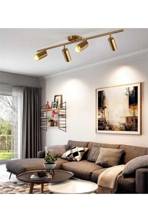MNZ-Spoti تصميم عصري لون فينتاج (ضوء أبيض) الفضاء LED صف مقهى - المطبخ 4 قطع شمعة TYC00402435467 - Fer Avize
