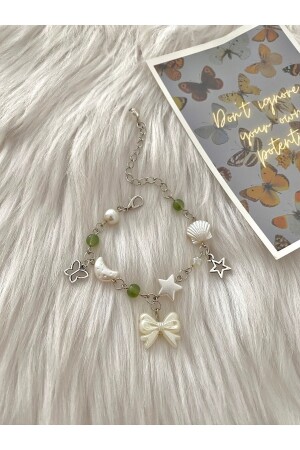 MNZ-Star Butterfly Coquette Fairycore Bead Bracelet - Bohemian Takı Tasarim