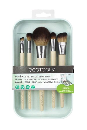 MNZ-Start يوم مكياج فرشة مجموعة - Ecotools