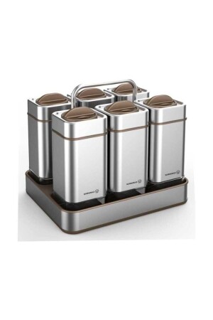 MNZ-Stora ساتين 6-قطعة مجموعة العطور A696-02 9081105A696-02 - KORKMAZ