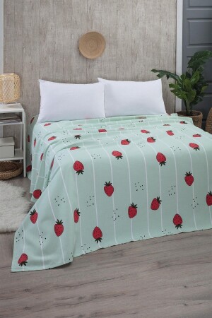 مقعد سريري مزدوج بيكة من طراز MNZ-Strawberry 200 × 230 - Mulberry