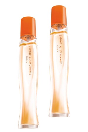 (MNZ-Summer White Sunset) عطر نسائية (EDT) 50 مليلتر مجموعة من اثنين - Avon