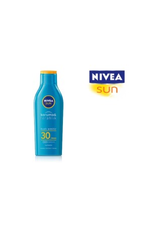 MNZ-Sun Protection طازجة ترطيب لون الشمس Spf 30 200 مل GRK-00662 - NIVEA