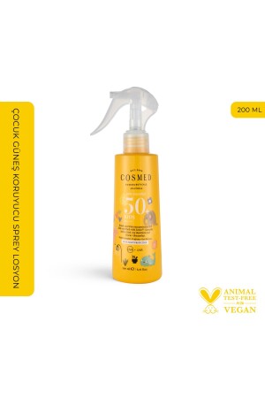 MNZ-Sun أساسية للأطفال SPF 50 لون إشعاع واقي شمسي للأطفال - مرشحات جيل جديد 200 مل 20909 - COSMED