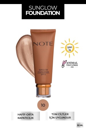 مؤسسة MNZ-Sunglow مؤسسة التبرونز المشع 10 - Note Cosmetics