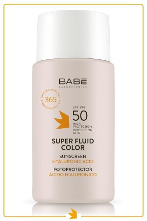 MNZ-Super Effective Spf50 واقي شمسي ملون 50 مل 31114 - Babe Laboratorios