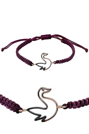 مقعد من قمة الـ MNZ-Swan Rope Bracelet PB018 - Iryum