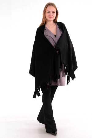 MNZ-Tassel تفاصيل فوليس النساء شال DFX28791 - Deafox