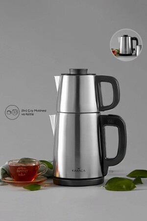 MNZ-Tea Break 2 في 1 آلة الشاي الصلبة - Karaca
