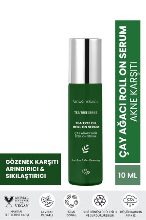 MNZ-Tea Tree سريع التصرف مضاد للثدي على 10 مل - Bade Natural