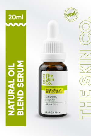 MNZ-The Skin Co.99-9% زيت طبيعي مزيج مزمن للمرطبات والإضاءة في الصيروم 20 مل - Görkito