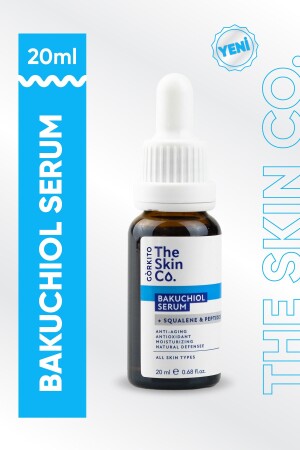 MNZ-The Skin Co.Bakuchiol مضادة للشيخوخة ريتينول العشب 20 Ml 8682644280479 - Görkito