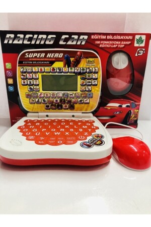 جهاز كمبيوتر محمول من نوع MNZ-Toy (بالإنجليزية وتركية) 100 وظيفة لعبة تعليمية CNR - CNR