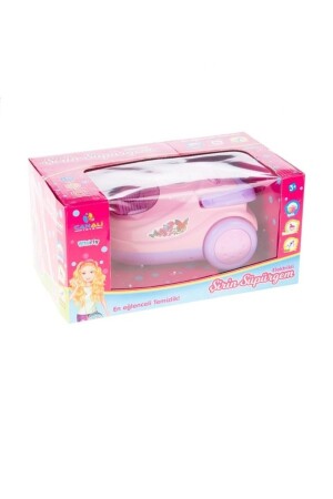 آلية تنظيف الفراغ ذات الطاقة الكهربائية MNZ-Toy باستخدام بطارية حمراء مع تأثير الصوت PRA-2529894-9035 - Can Ali Toys