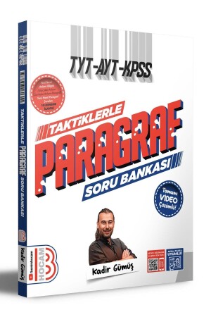 MNZ-Tyt - Ayt - Kpss الفقرة مع التكتيكات كاملة حل الفيديو البنك السؤال 9786258161311 - Benim Hocam Yayınları