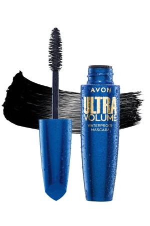 MNZ-Ultra Volume مضاد للماء ماسكارا أسود أسود - Avon