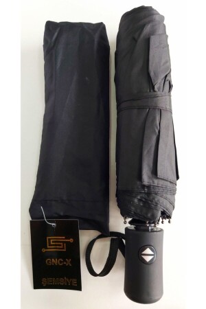 المقبض الأسود MNZ-Umbrella كاملاً آلية غير مكسورة في الرياح GNC-120 - Umbrella
