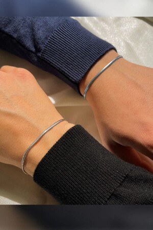 MNZ-Unisex الحد الأدنى 2 قطع إيطالية حبيب زوجة سوار - The Collection