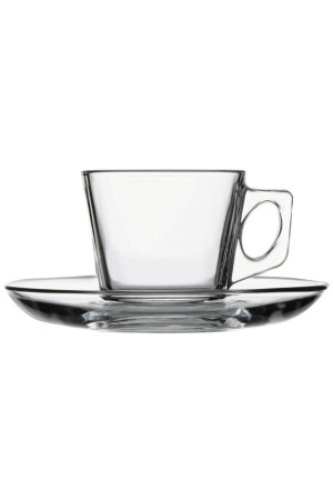 MNZ-Vela 12 قطعة كوب إسبريسو (80 CC) كوب قهوة تركية حجم - Paşabahçe