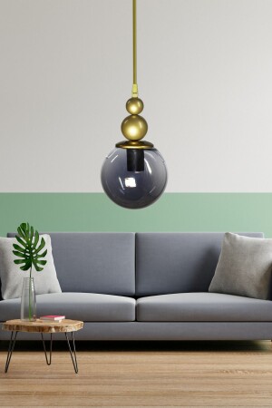 MNZ-Venus Pendant Single Chandelier نموذج خاص - شمعة حديثة - غرفة المعيشة - القاعة - غرفة النوم VN1 - VEDA AVİZE