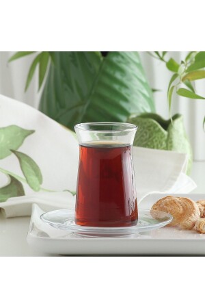 MNZ-Vera 12 قطعة مجموعة الشاي - 180 ملي 01GRK717 - Lav