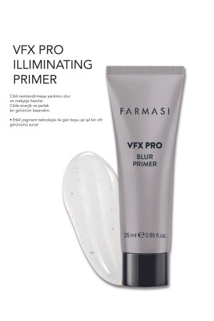 MNZ-VFX PRO BLUR PRIMER 25 مل مكيوب جيل جديد - Farmasi