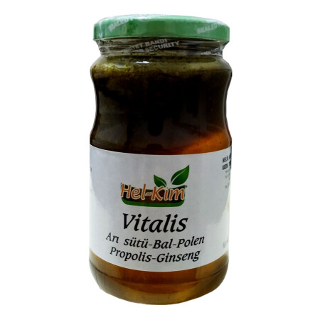 MNZ-Vitalis Royal Jelly Honey Pollen Propolis Ginseng Mix 420 جرام - Hel-Kim