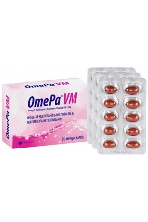 مكمل غذائي MNZ-Vm 30 كبسولات ناعمة 8680133000539 - Omepa