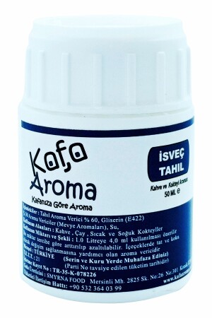 مجموعة MNZ-Vodka مجموعة حبوب السويدية طعم 50 مل P67S1104 - Kafa Aroma