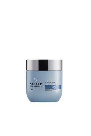 نظام MNZ-Wella ماسك H3 المهنية المكسورة توفر رطوبة عميقة للشعر الجاف 200 مل CYT9566 - System Professional