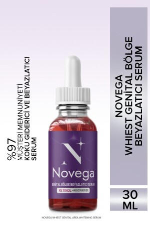 MNZ-Whiest - سيروم مكافحة البقع NOVEGA0004 لتنبيض ومزحة المنطقة التناسلية - Novega