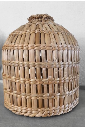 MNZ-Wicker خنجر البامبو راتان شمعة 30 سم (بما في ذلك القاعدة) ERS75837 - AFRALYAHOME