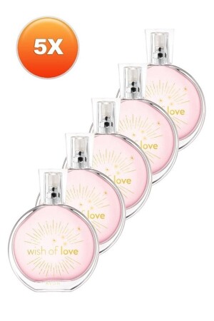 (MNZ-Wish Of Love) عطر النساء (EDT) 50 مل مجموعة من 5 - Avon