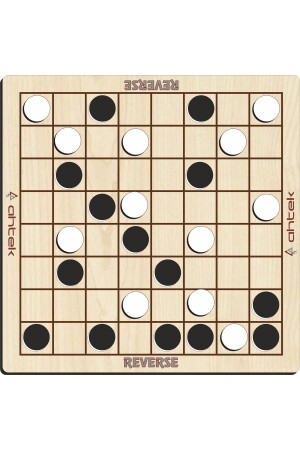 لعبة الاستخبارات والاستراتيجية العكسية من MNZ-Wooden - Reversi - Ahtek