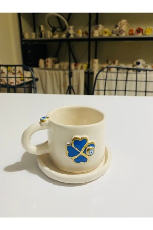 MNZ-Yonca Nazar كوب قهوة تركية Ceramic Turkish Coffee Cup 1717276178599101937 - Banuart