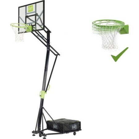 Mobile basketball stand with spring hoop EXIT Galaxy - Exit