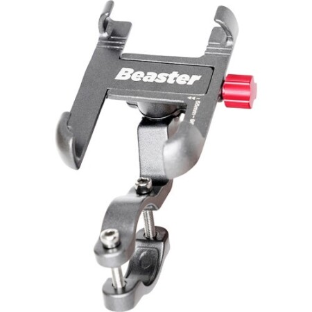 Mobile phone holder Beaster BS03S, silver color - Beaster