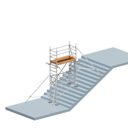 Mobile tower LAYHER Uni Light P2 - Layher