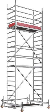 Mobile tower LAYHER Zifa P2, 6.76 m - Layher