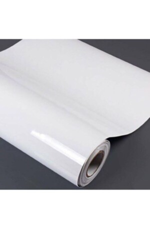 Mobilya Dolap Kaplama Folyosu Parlak Beyaz 100cm X 2 Metre - Renklendir Hayatını