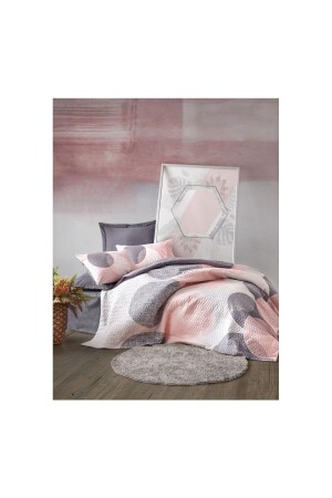 Mode Line Doppel-Komplettset Leron Grey VIER-JAHRESZEITEN-DOPPEL-LERON-GRAU - Cotton Box