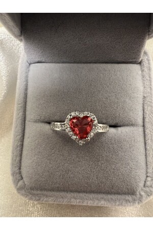 Model Red Heart Steel Ring - Byantep