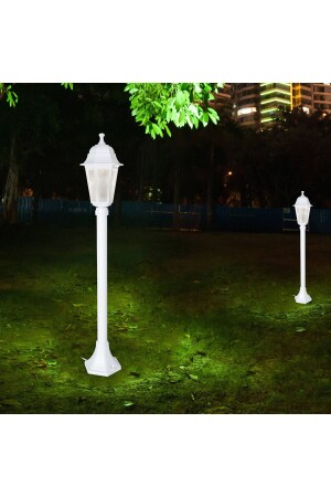 Modelight Optical Hexagonal Grass Pole (1 Mt) White Mdl. 3028 B-102316 - lumenistanbul