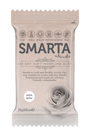™ Modeling Dough 250gr - White - Smarta