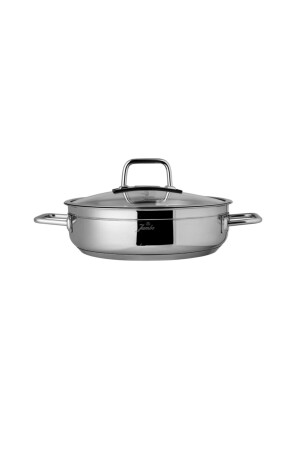 Modena 24 cm Edelstahl-Flachtopf 500. 01. 01. 6380 - Jumbo